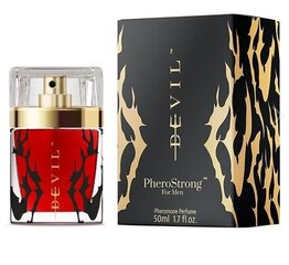 Miesten hajuvesi feromonilla PheroStrong Devil 50 ml hinta ja tiedot | Eroottiset tuoksut ja parfyymit | hobbyhall.fi