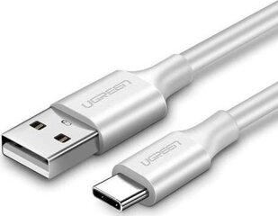 Ugreen USB-C -kaapeli, 50 cm, 60120, valkoinen hinta ja tiedot | Puhelinkaapelit | hobbyhall.fi