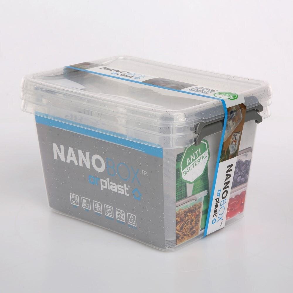 NanoBox ruoan säilytyslaatikoiden setti 2 kpl hinta ja tiedot | Elintarvikkeiden säilytysastiat | hobbyhall.fi