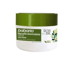 Babaria hiusnaamio oliiviöljyllä 250 ml hinta ja tiedot | Babaria Hiustenhoitotuotteet | hobbyhall.fi