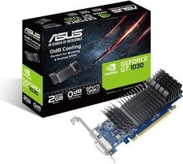 ASUS GeForce GT1030-SL-2G-BRK GDDR5 2GB 64bit DVI-D HDMI Näytönohjain hinta ja tiedot | Näytönohjaimet | hobbyhall.fi