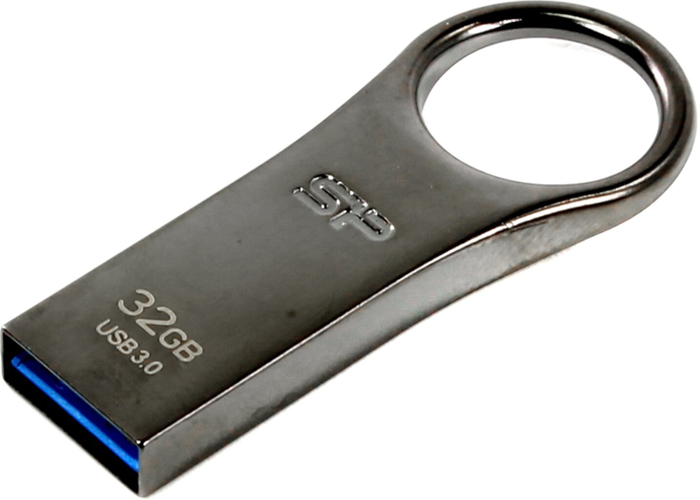 Silicon Power memory USB Jewel J80 32GB USB 3.0 COB Silver Metal hinta ja tiedot | Muistitikut | hobbyhall.fi