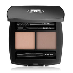 Chanel Perfect Eyebrow Kit La Palette Sourcils De Chanel (Brow Powder Duo) Kulmaväri 4 g, 02 Medium hinta ja tiedot | Kulmavärit ja kulmakynät | hobbyhall.fi