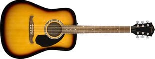 Akustinen kitara Fender FA-125 SB WN hinta ja tiedot | Kitarat | hobbyhall.fi
