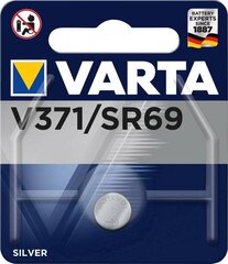 Varta V371 / SR69 -hopeaoksidiparisto, 1 kpl hinta ja tiedot | Paristot | hobbyhall.fi