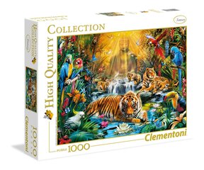 Clementoni palapeli 39380 Mystiset tiikerit, 1000 palaa hinta ja tiedot | Palapelit | hobbyhall.fi