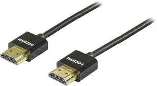 Deltaco HDMI-1093, HDMI, 3 metrin pituinen kaapeli hinta ja tiedot | Kaapelit ja adapterit | hobbyhall.fi