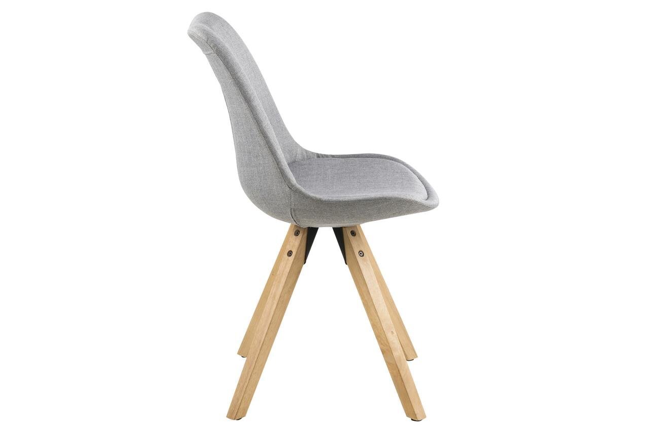 2 tuolin sarja Dima G, harmaa/ruskea hinta ja tiedot | Ruokapöydän tuolit | hobbyhall.fi