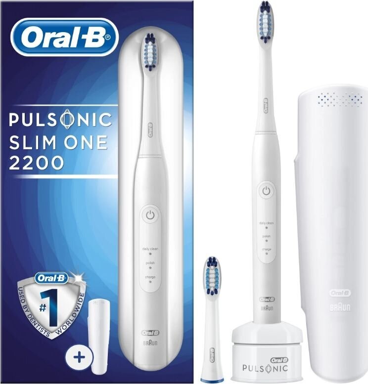 Oral-B Pulsonic Slim One 2200, sähköhammasharja hinta ja tiedot | Sähköhammasharjat | hobbyhall.fi