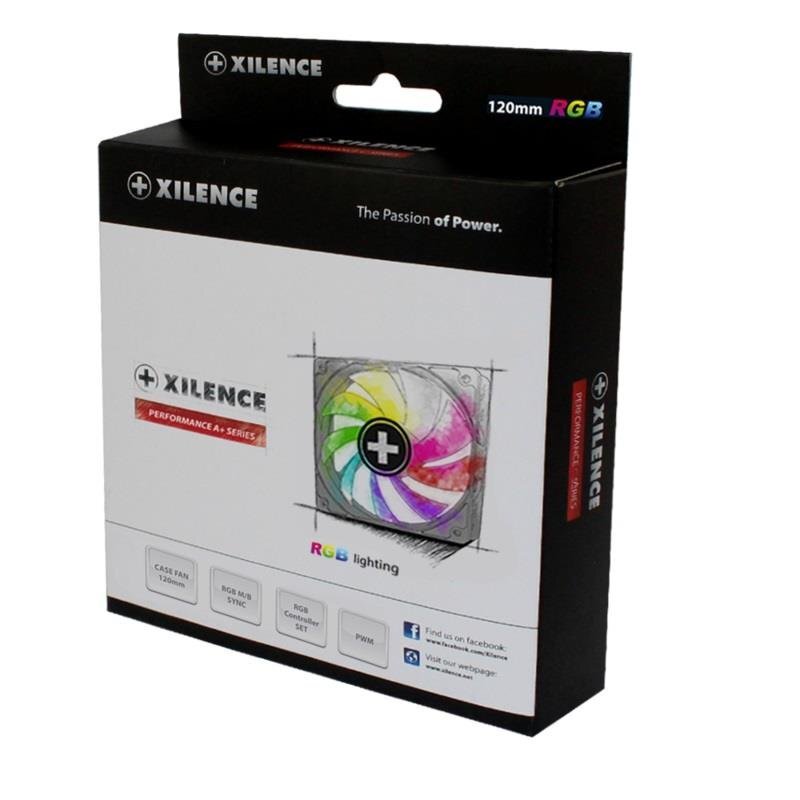 Xilence XF061 Performance A+ Serie XPF120RGB-SET hinta ja tiedot | Tietokoneen tuulettimet | hobbyhall.fi