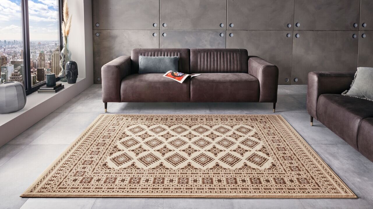 Matto Nouristan Mirkan Sao Buchara 200x290 cm, beige hinta ja tiedot | Isot matot | hobbyhall.fi