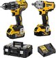 Työkalusarja Dewalt Combo XR 18V DCD791 + DCF894 + 2x5.0Ah Li-Ion (DCK2077P2T-QW) hinta ja tiedot | Akkuporakoneet ja ruuvinvääntimet | hobbyhall.fi