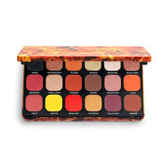 Makeup Revolution luomiväripaletti Forever Flawless Fire - Eye Shadow Palette 19.8 g hinta ja tiedot | Silmämeikit | hobbyhall.fi