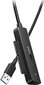 Ugreen CM321 USB-SATA-sovitin, 50 cm, musta hinta ja tiedot | Adapterit | hobbyhall.fi