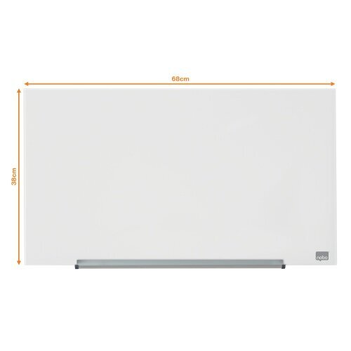 Whiteboard Glass Nobo Widescreen 31" Brilliant White hinta ja tiedot | Toimistotarvikkeet | hobbyhall.fi