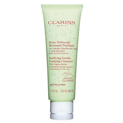 Puhdistava kasvovesi rasvaiselle iholle Clarins Purifying 125 ml hinta ja tiedot | Kasvojen puhdistusaineet | hobbyhall.fi