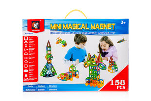 Magneettinen rakennussarja Magical Magnet 158 osaa hinta ja tiedot | LEGOT ja rakennuslelut | hobbyhall.fi