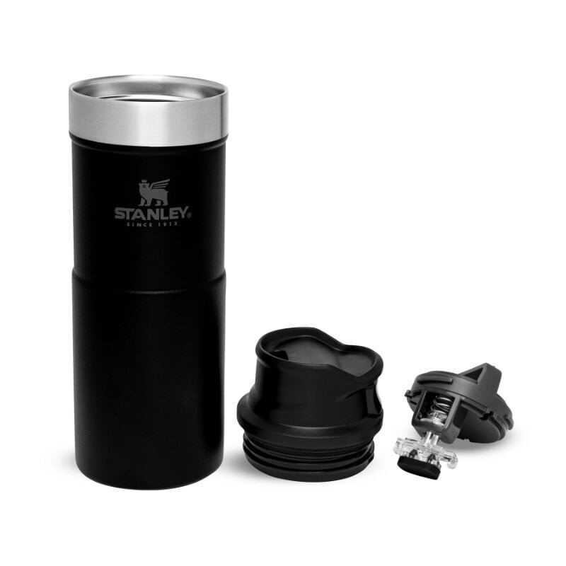 Termosmuki The Trigger-Action Travel Mug Classic 0,35 l, mattamusta hinta ja tiedot | Termoskannut ja termosmukit | hobbyhall.fi