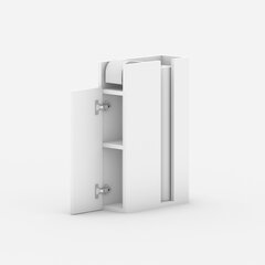 Kalune Design 793 kylpyhuonekaappi, valkoinen hinta ja tiedot | Kylpyhuonekaapit | hobbyhall.fi