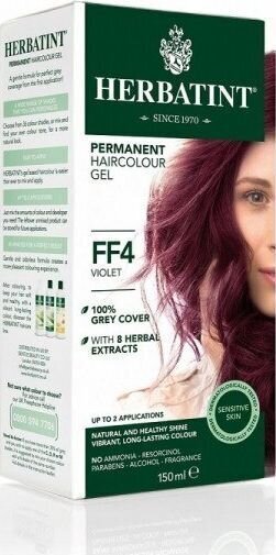 Pysyvä hiusväri Herbatint FF Trendy Flash FF4 Series, violetti hinta ja tiedot | Hiusvärit | hobbyhall.fi