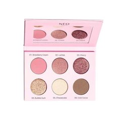 Luomiväripaletti Neo Make Up Eyeshadow Palette Rose, 9g hinta ja tiedot | Silmämeikit | hobbyhall.fi