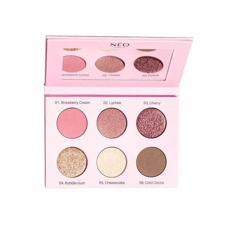 Luomiväripaletti Neo Make Up Eyeshadow Palette Rose, 9g hinta ja tiedot | Silmämeikit | hobbyhall.fi