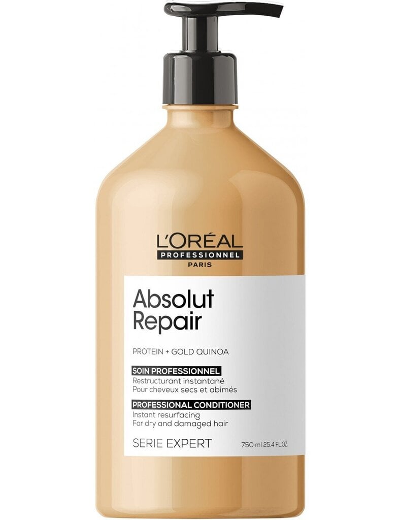 Vaurioituneiden hiusten hoitoaine L'Oreal Professionnel Absolut Repair Conditioner 750ml hinta ja tiedot | Hoitoaineet | hobbyhall.fi