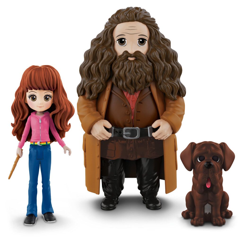 HARRY POTTER Magical Mini Ystävyyssetti, Hermione ja Hagrid hinta ja tiedot | Poikien lelut | hobbyhall.fi