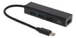 Deltaco USBC-HUB12, USB-C, USB-A hinta ja tiedot | Kaapelit ja adapterit | hobbyhall.fi