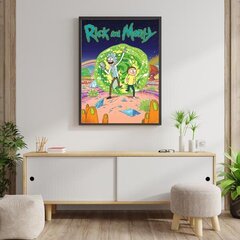 Rick and Morty -portaali - juliste 61 x 91,5 cm hinta ja tiedot | Pelien oheistuotteet | hobbyhall.fi