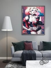 Harley Quinn Batman Kiss — juliste 61 x 91,5 cm hinta ja tiedot | Pelien oheistuotteet | hobbyhall.fi