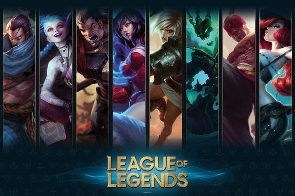 League of Legends Champions - juliste 91,5 x 61 cm