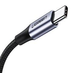 Ugreen US288 USB-C-kaapeli, QC3.0, alumiinipistoke, .0,25 m, musta hinta ja tiedot | Ugreen Televisiot ja lisätarvikkeet | hobbyhall.fi