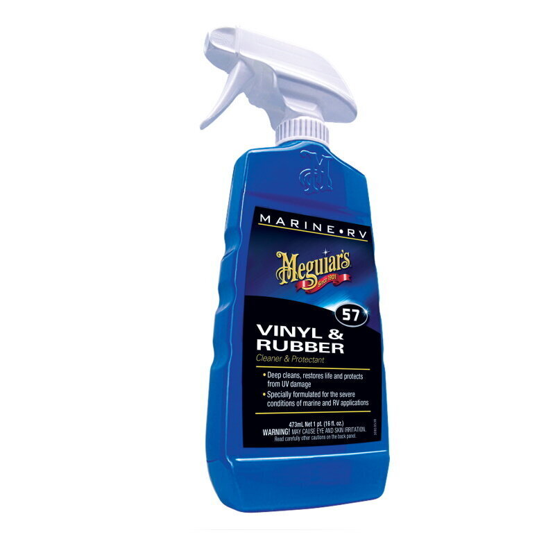 Veneen puhdistusaine Meguiar's Marine/RV Vinyl & Rubber Cleaner & Protectant M5716, 473 ml hinta ja tiedot | Lisävarusteet veneisiin ja kajakkeihin | hobbyhall.fi