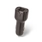 Setty car charger 2x USB 3A black hinta ja tiedot | Puhelimen laturit | hobbyhall.fi