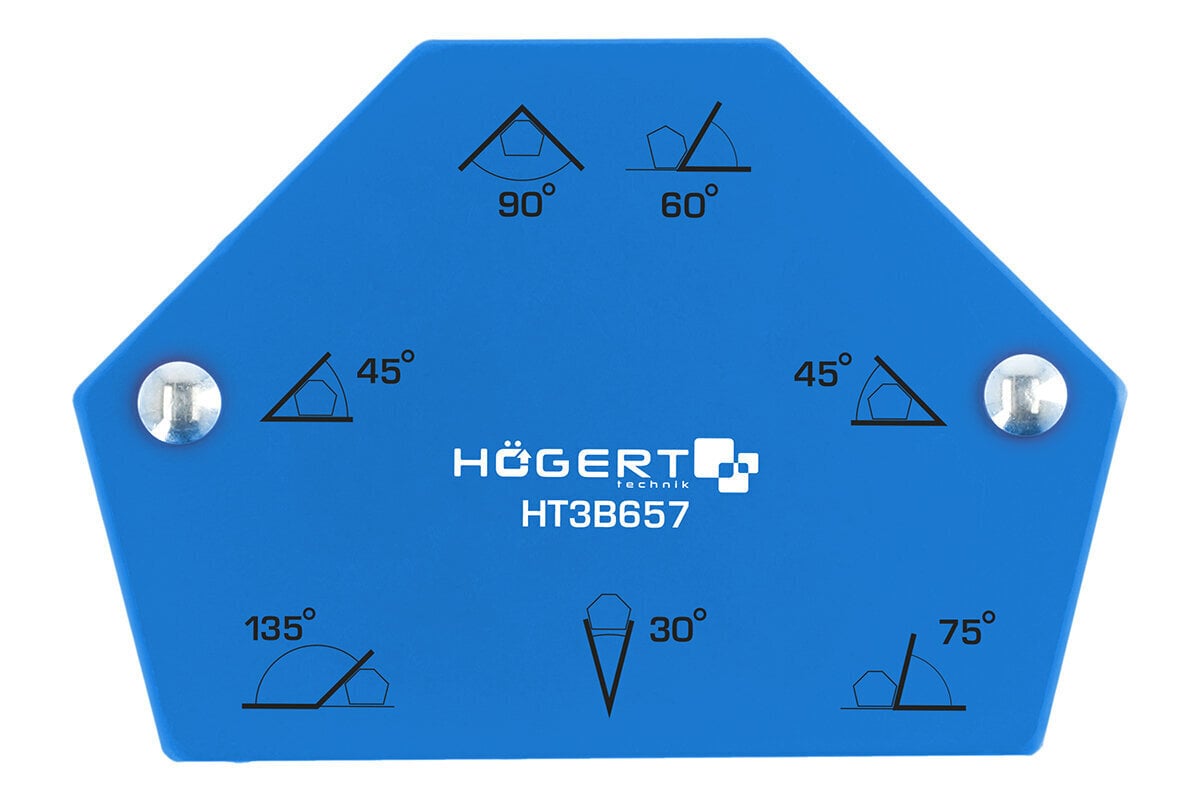 Kuusikulmainen magneettinen hitsauskuutio 11,5 kg Hoegert, HT3B657 hinta ja tiedot | Käsityökalut | hobbyhall.fi