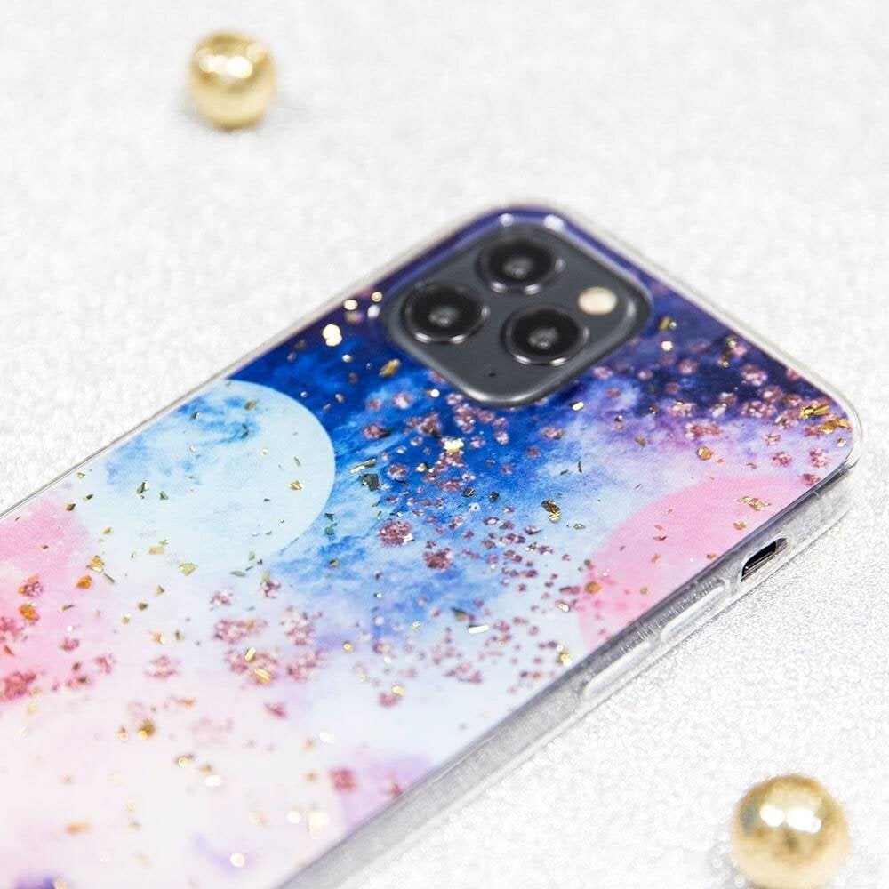 Gold Glam case for Samsung Galaxy A50 / A30 / A50s / A30s galactic hinta ja tiedot | Puhelimen kuoret ja kotelot | hobbyhall.fi