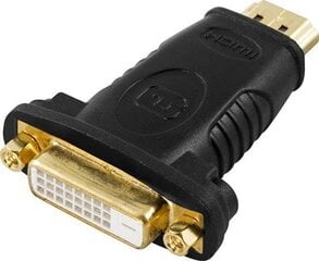 Deltaco HDMI-10, HDMI, DVI-D hinta ja tiedot | Kaapelit ja adapterit | hobbyhall.fi