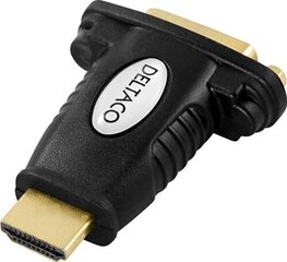 Deltaco HDMI-10, HDMI, DVI-D hinta ja tiedot | Kaapelit ja adapterit | hobbyhall.fi