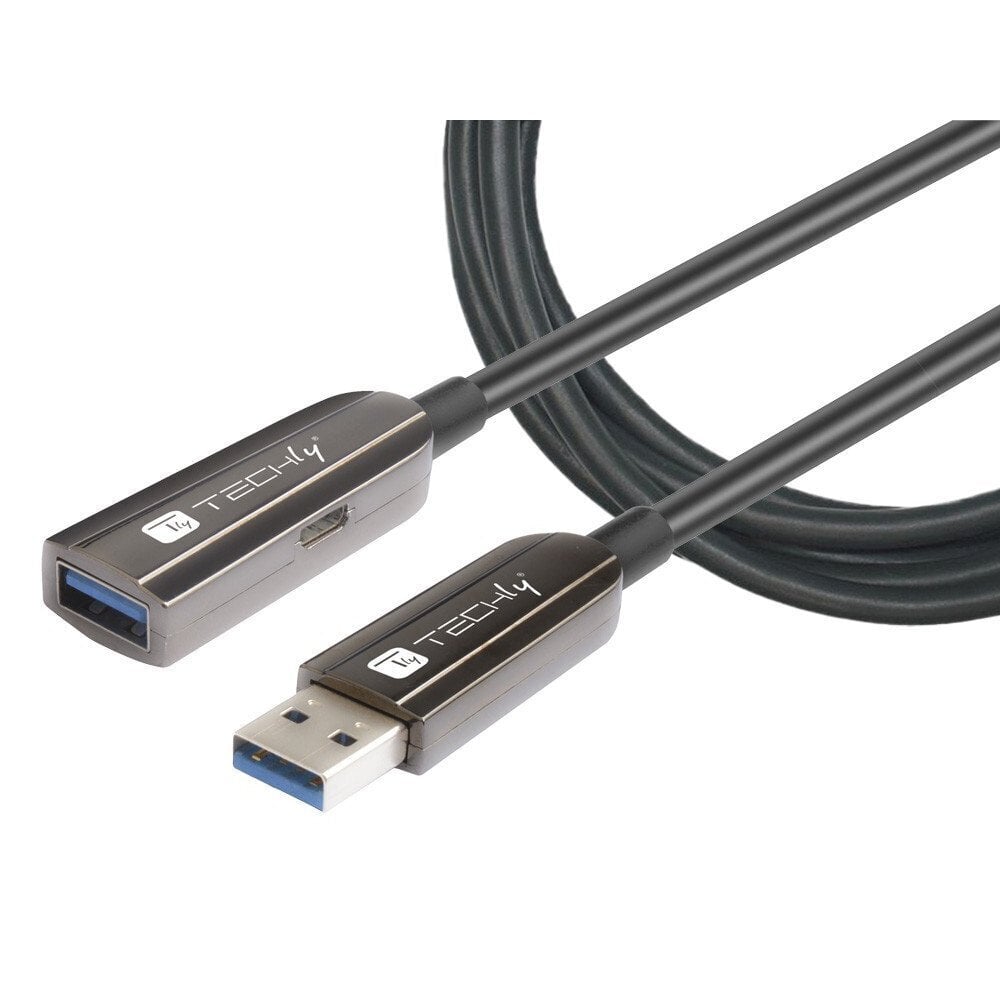 Techly USB 3.2 Gen1 A-A 20m 5Gbps hinta ja tiedot | Adapterit | hobbyhall.fi