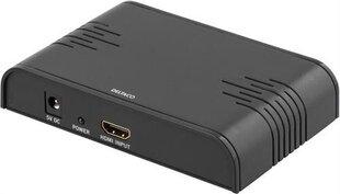 Deltaco HDMI-SCART2, HDMI, SCART hinta ja tiedot | Adapterit | hobbyhall.fi