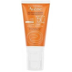 Avene Fragrance-Free Face Cream Spf 50+, 50 ml hinta ja tiedot | Aurinkovoiteet | hobbyhall.fi