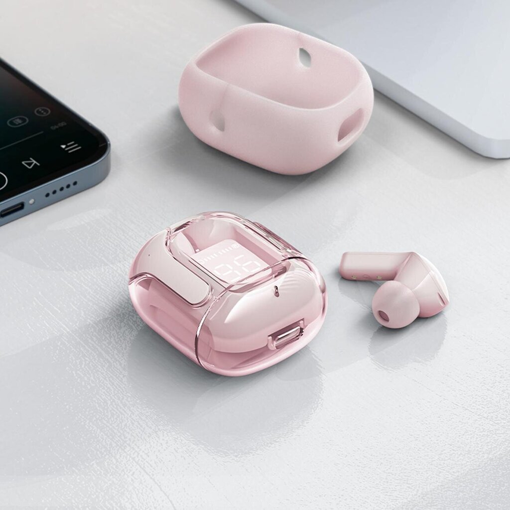 Acefast In-Ear TWS Bluetooth Pink, kuulokkeet hinta ja tiedot | Kuulokkeet | hobbyhall.fi