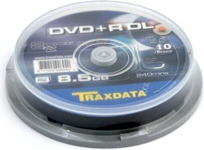DVD Traxdata DVD+R DL 8,5 GB, 10 kpl hinta ja tiedot | Vinyylilevyt, CD-levyt, DVD-levyt | hobbyhall.fi