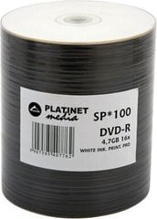 DVD Platinet DVD-R 4,7 GB, 7 kpl hinta ja tiedot | Vinyylilevyt, CD-levyt, DVD-levyt | hobbyhall.fi