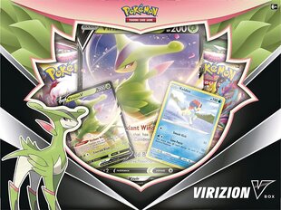 Pokemon TCG Virizion V Box hinta ja tiedot | Pelien oheistuotteet | hobbyhall.fi