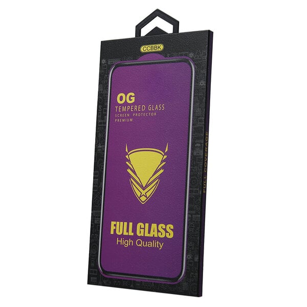 Panssarilasi Tempered Glass OG Premium for Samsung Galaxy A52 4G / A52 5G / A52S 5G / A51 black frame