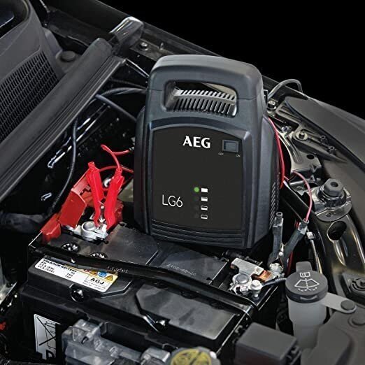 Automaattinen akkulaturi AEG LG6 12 V, 6 A, 10269 hinta ja tiedot | Auton akkulaturit | hobbyhall.fi