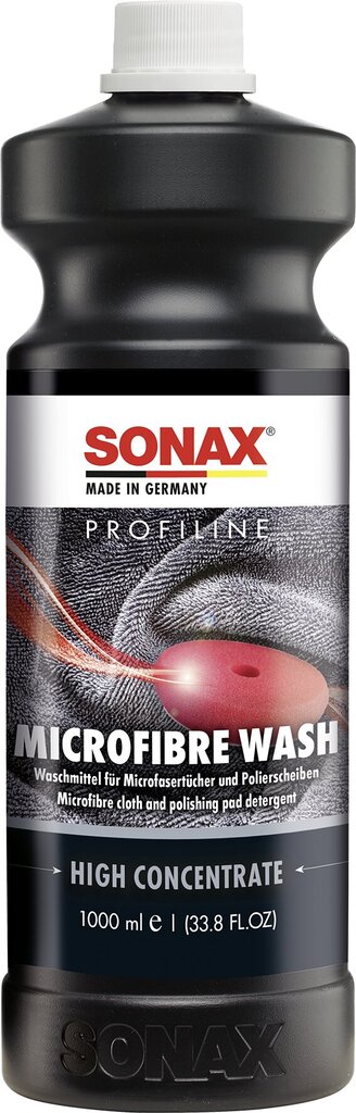 SONAX Profiline -mikrokuitupesuaine, 1L hinta ja tiedot | Auton puhdistusliinat ja -tarvikkeet | hobbyhall.fi