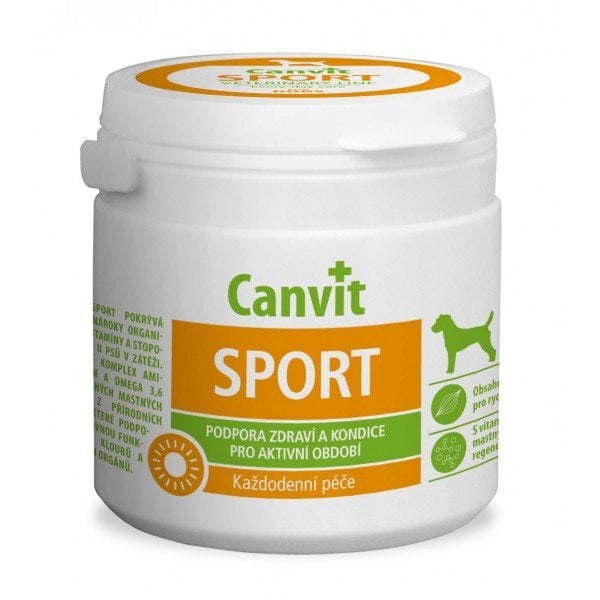 CANVIT SPORT N100 Vitamiinit koirille, 100 g hinta ja tiedot | Koiran terveys ja hyvinvointi | hobbyhall.fi